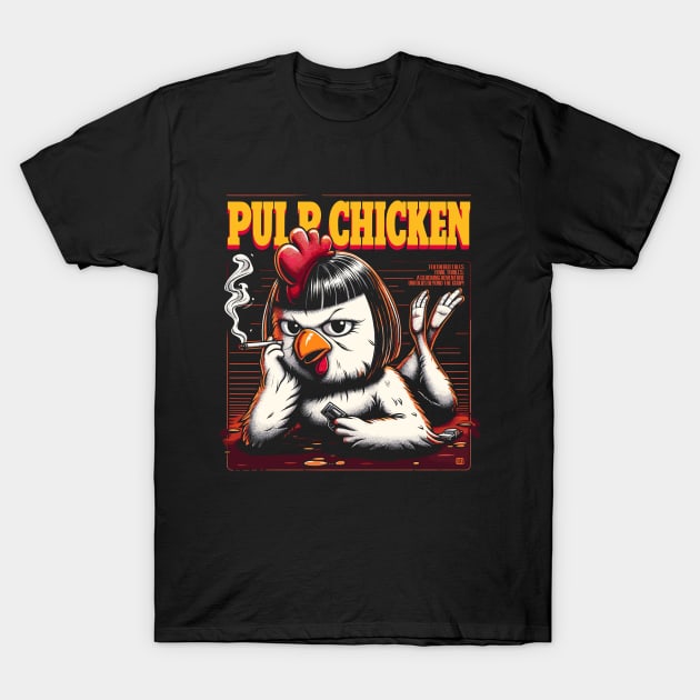 Pulp Chicken T-Shirt by Lima's